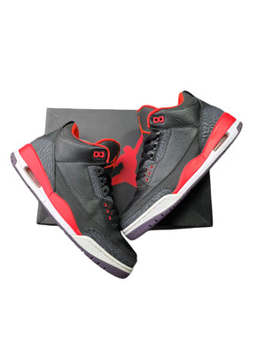 Jordan 3 Retro ( Crimson ) taille 43