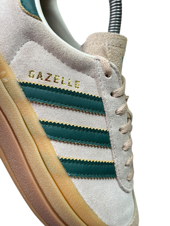 Adidas Gazelle Bold ( Cream White Collegiate Green ) taille 36 2/3