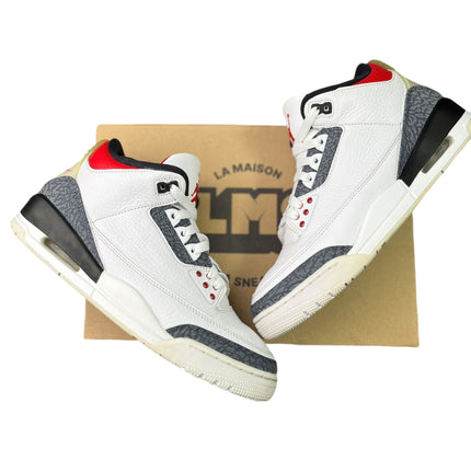 Jordan 3 Retro SE ( Fire Red Denim ) taille 42.5