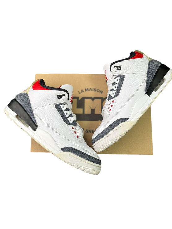 Jordan 3 Retro SE ( Fire Red Denim ) taille 42.5