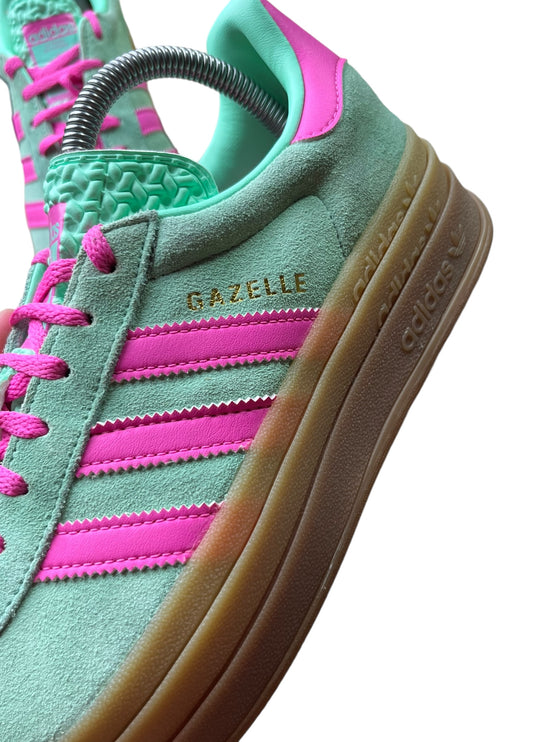 Adidas Gazelle Bold ( Pulse Mint Pink )