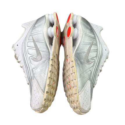 Nike Shox R4 ( White Metallic Silver ) taille 44