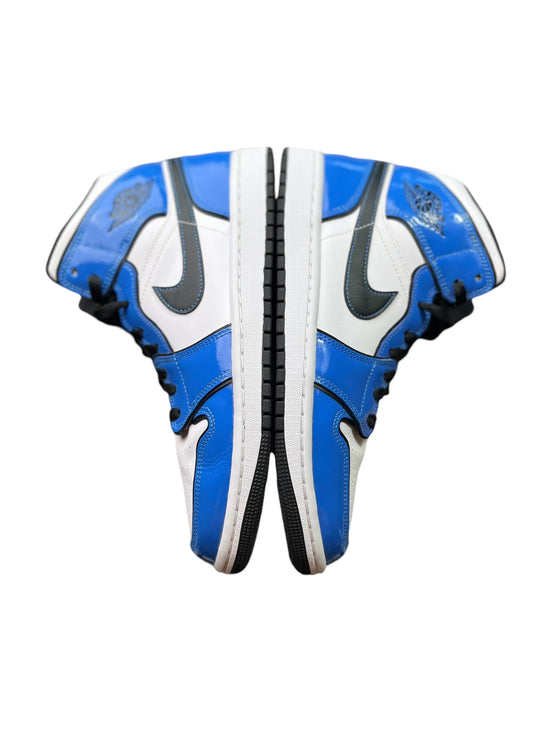 Jordan 1 Mid ( Signal Blue ) taille 42