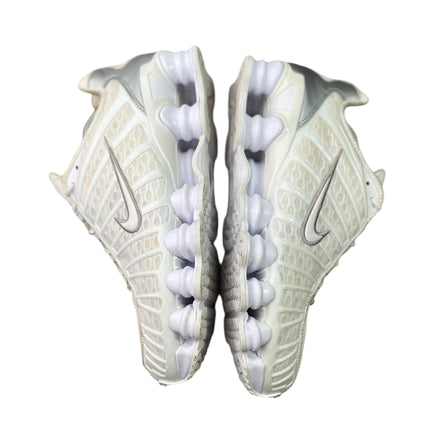 Nike Shox TL ( White Metallic Silver ) taille 44