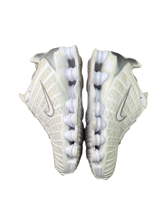 Nike Shox TL ( White Metallic Silver ) taille 44