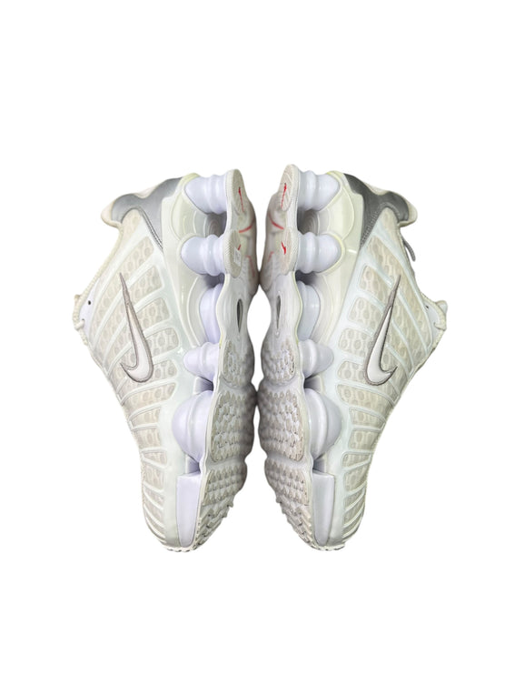 Nike Shox TL ( White Metallic Silver ) taille 44