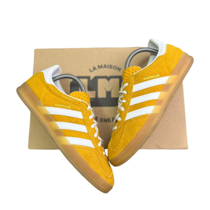 Adidas Gazelle Indoor ( Orange Peel White )