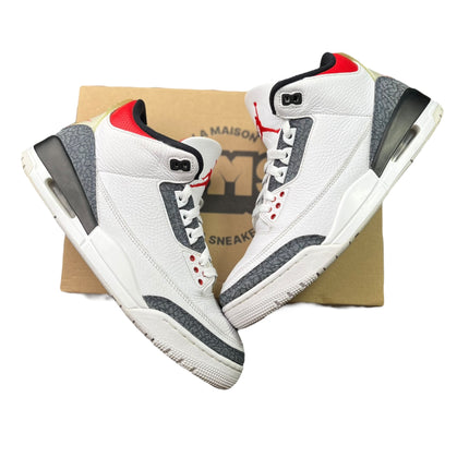 Jordan 3 Retro SE ( Fire Red Denim ) taille 44