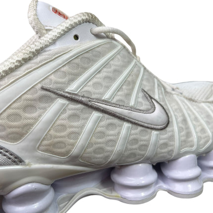 Nike Shox TL ( White Metallic Silver ) taille 44