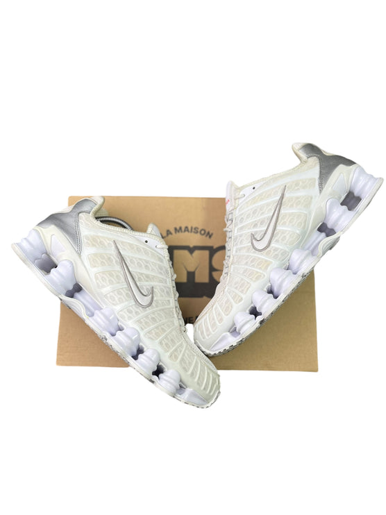 Nike Shox TL ( White Metallic Silver ) taille 44