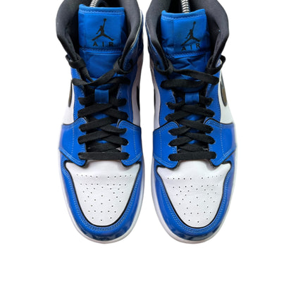 Jordan 1 Mid ( Signal Blue ) taille 42