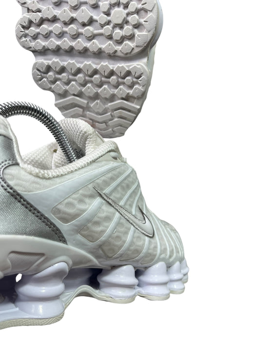 Nike Shox TL ( White Metallic Silver ) taille 41