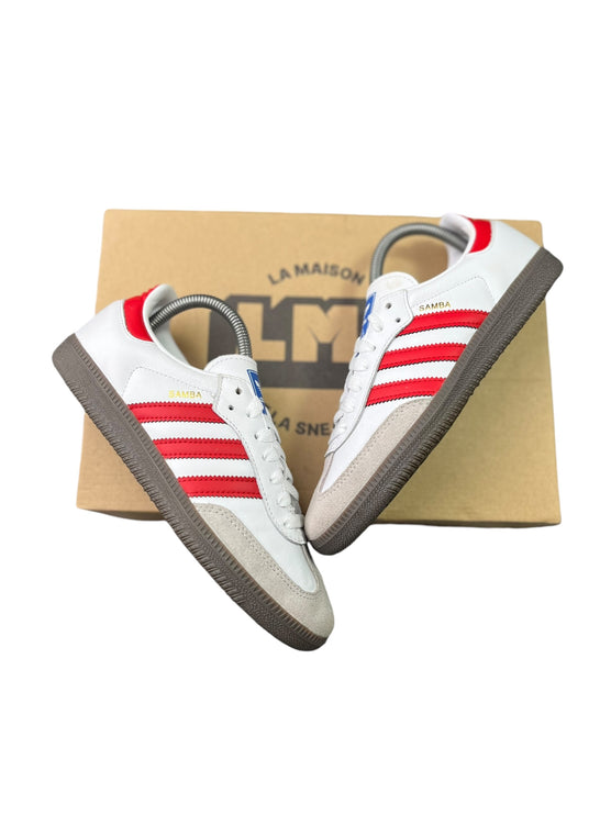 Adidas Samba OG ( White Red Gum ) taille 38