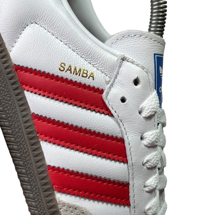 Adidas Samba OG ( White Red Gum ) taille 38