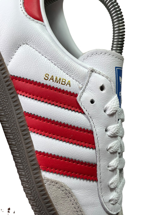 Adidas Samba OG ( White Red Gum ) taille 38