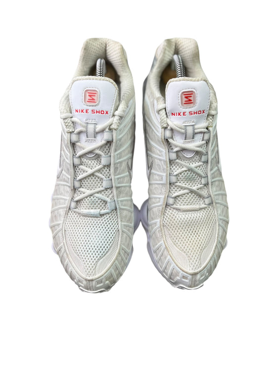 Nike Shox TL ( White Metallic Silver ) taille 44