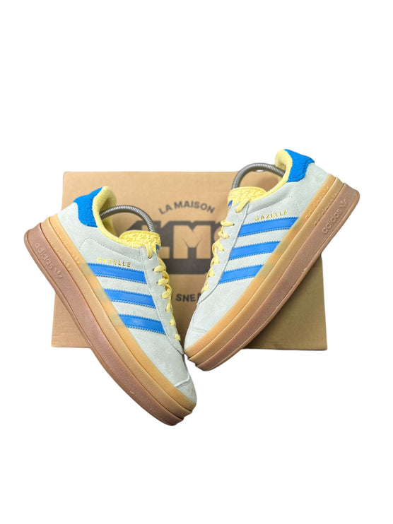 Adidas Gazelle Bold ( Almost Blue Yellow )