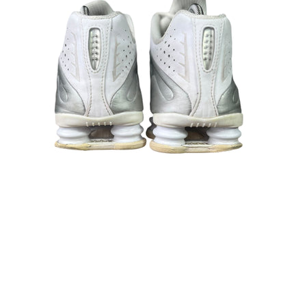 Nike Shox R4 ( White Metallic Silver ) taille 44