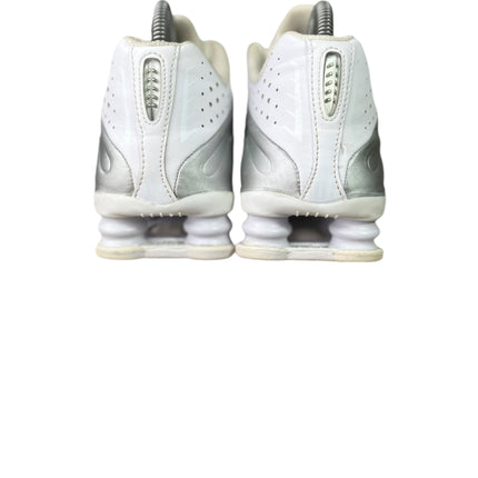 Nike Shox R4 ( White Metallic Silver ) taille 38.5