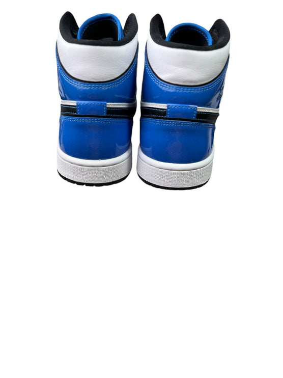 Jordan 1 Mid ( Signal Blue ) taille 42