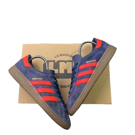 Adidas Munchen ( Dark Blue Solar Red Gum ) taille 41 1/3