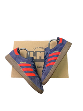 Adidas Munchen ( Dark Blue Solar Red Gum ) taille 41 1/3