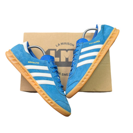 Adidas Hamburg ( Blue White Gum ) taille 44 2/3