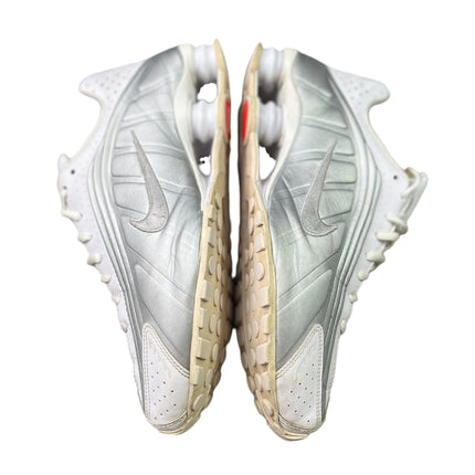 Nike Shox R4 ( White Metallic Silver ) taille 44