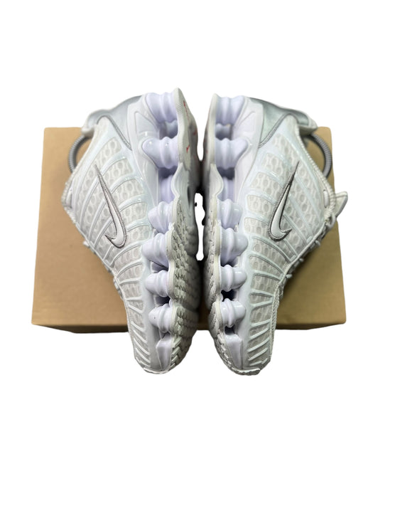 Nike Shox TL ( White Metallic Silver ) taille 41