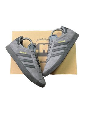 Adidas Gazelle ( Grey Black Gum )