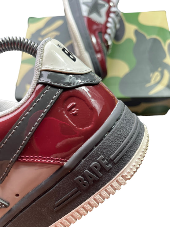 A Bathing Ape Bapesta ( Brick Red ) taille 37,5