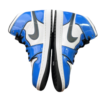 Jordan 1 Mid ( Signal Blue ) taille 42