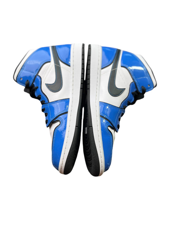 Jordan 1 Mid ( Signal Blue ) taille 42